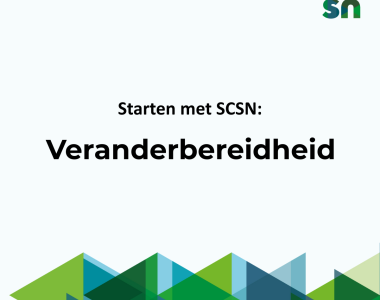 Starten met SCSN: Veranderbereidheid 
