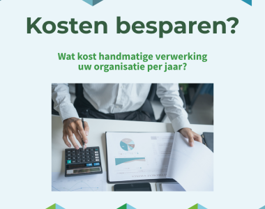 Hoeveel kost handmatige verwerking in uw keten?