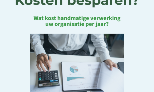 Hoeveel kost handmatige verwerking in uw keten?