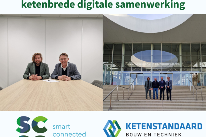 SCSN en Ketenstandaard Bouw en Techniek versterken ketenbrede digitale samenwerking