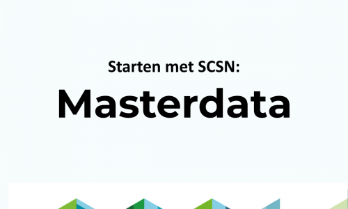 Starten met SCSN: Masterdata